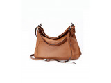 PATOO  Hobo - In Natural Milled Leather - Claret- FP11-92