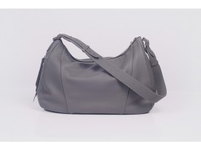 VARIA Hobo - In Natural Milled Leather - Gray- GQ01-11