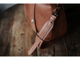 SASSY Crossbody - In Natural Milled Leather - Brown -GO82-201