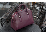 MOLLU Shell - In Natural Milled Leather - Purple, GO55-92