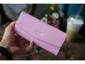 WALLET CERA - Ví nữ da thật - Hồng - HP71-36