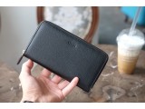 WALLET YOKO- Ví nữ da thật - Đen - HP74-10